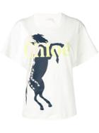 Chloé Horse-print T-shirt - White