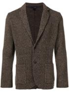 Lardini Fitted Blazer Jacket - Grey
