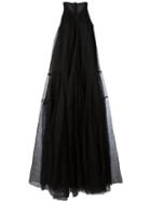 Rick Owens Medusa Gown, Size: 40, Black, Linen/flax/cupro