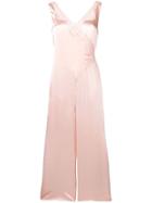 Stella Mccartney Lace Detail Jumpsuit - Pink