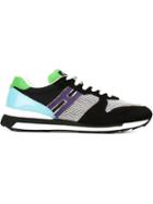 Hogan Rebel Lace-up Sneakers, Women's, Size: 37, Nylon/leather/rubber