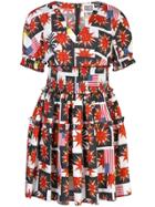 Fausto Puglisi Printed Flared Dress