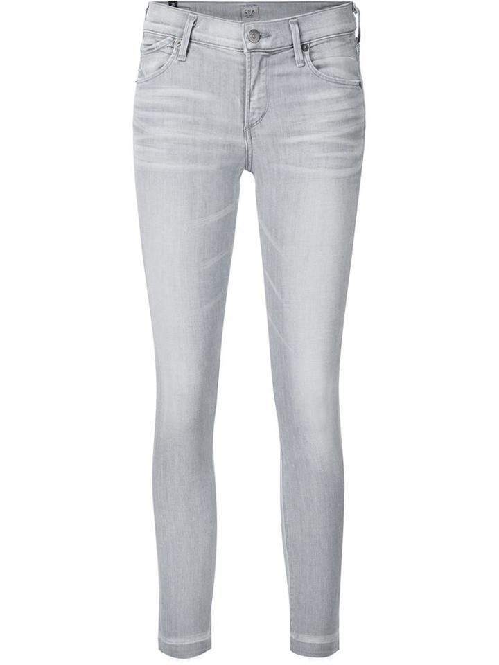 Citizens Of Humanity Skinny Jeans, Women's, Size: 27, Grey, Cotton/polyester/spandex/elastane