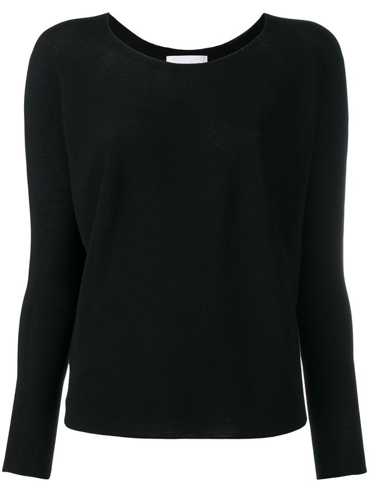 Christian Wijnants - Knitted Sweater - Women - Cotton/viscose - S, Women's, Black, Cotton/viscose