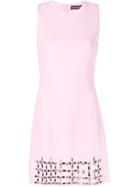 David Koma Gem Embellished Dress - Pink