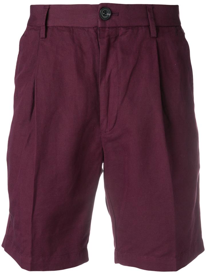 Saturdays Nyc Classic Chino Shorts - Pink & Purple