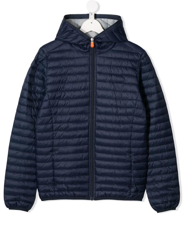 Save The Duck Kids Padded Shell Jacket - Blue