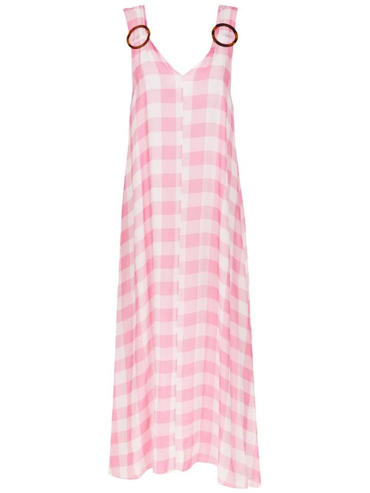 Adriana Degreas Palid Long Dress - Pink