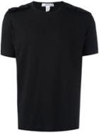 Comme Des Garçons Shirt Shoulder Appliqué Detail T-shirt, Men's, Size: Xs, Black, Cotton/polyester