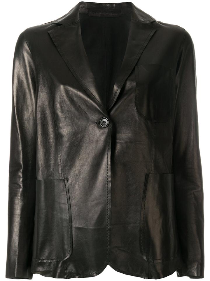 Salvatore Santoro Boxy Blazer - Black