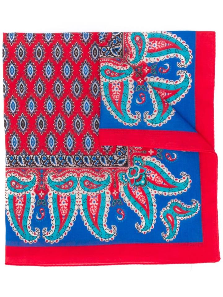 Jejia Printed Scarf - Red