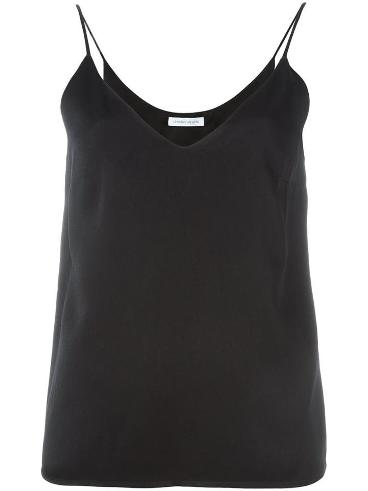 Christian Wijnants 'tuna' Top, Women's, Size: 38, Black, Cupro/viscose/acrylic