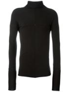 Ma+ Panelled Roll Neck Jumper