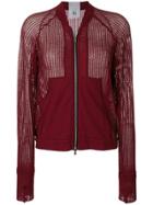 Lost & Found Ria Dunn Zipped Cardigan - Red