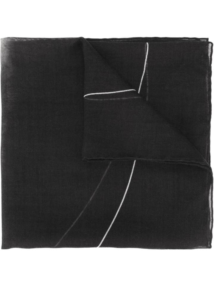 Givenchy Monkey Brothers Scarf - Black