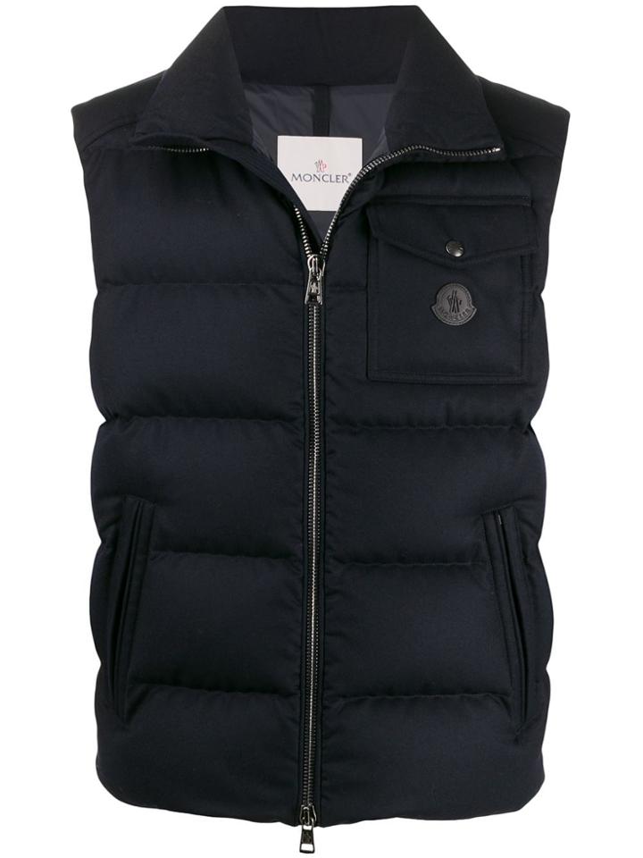 Moncler Lalay Padded Vest - Blue