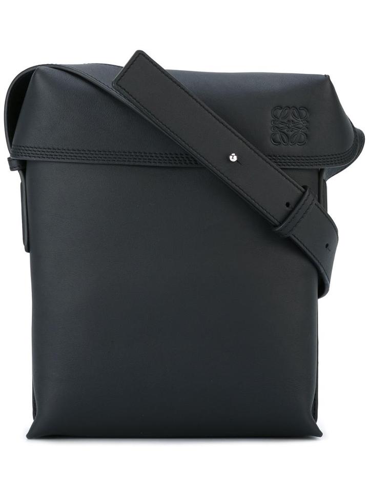 Loewe 'military Pocket' Bag, Men's, Black, Calf Leather