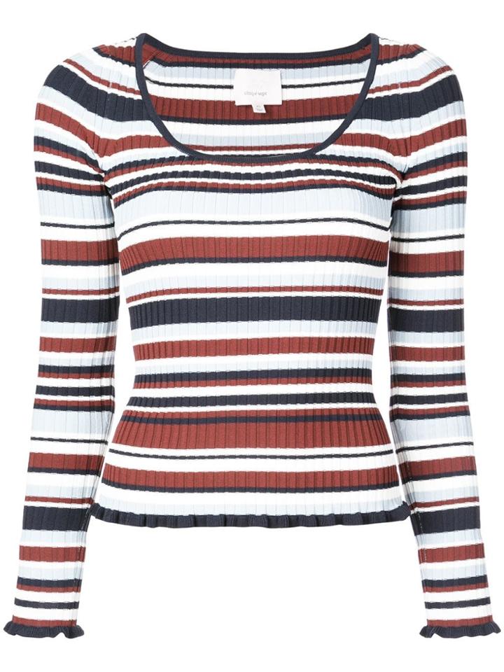 Cinq A Sept Striped Sweater - Multicolour