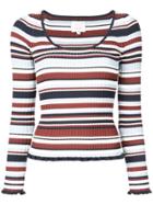 Cinq A Sept Striped Sweater - Multicolour
