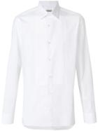 Z Zegna Bib Front Shirt - White