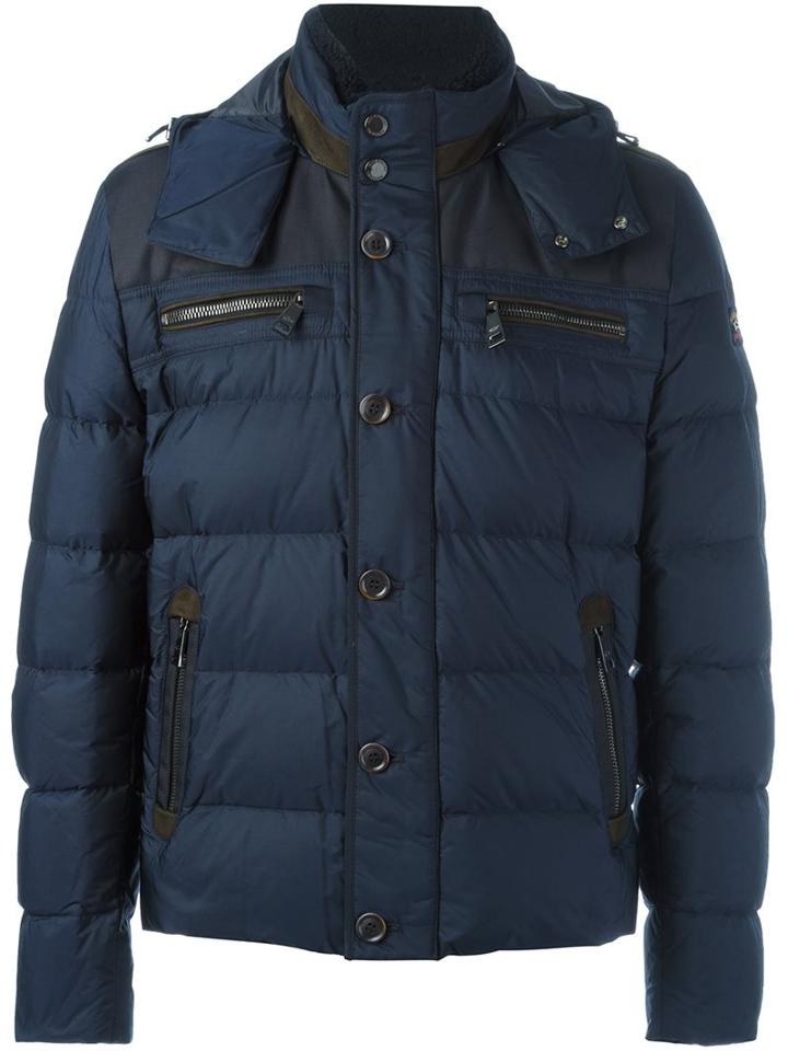 Paul & Shark Zipper Pocket Padded Jacket