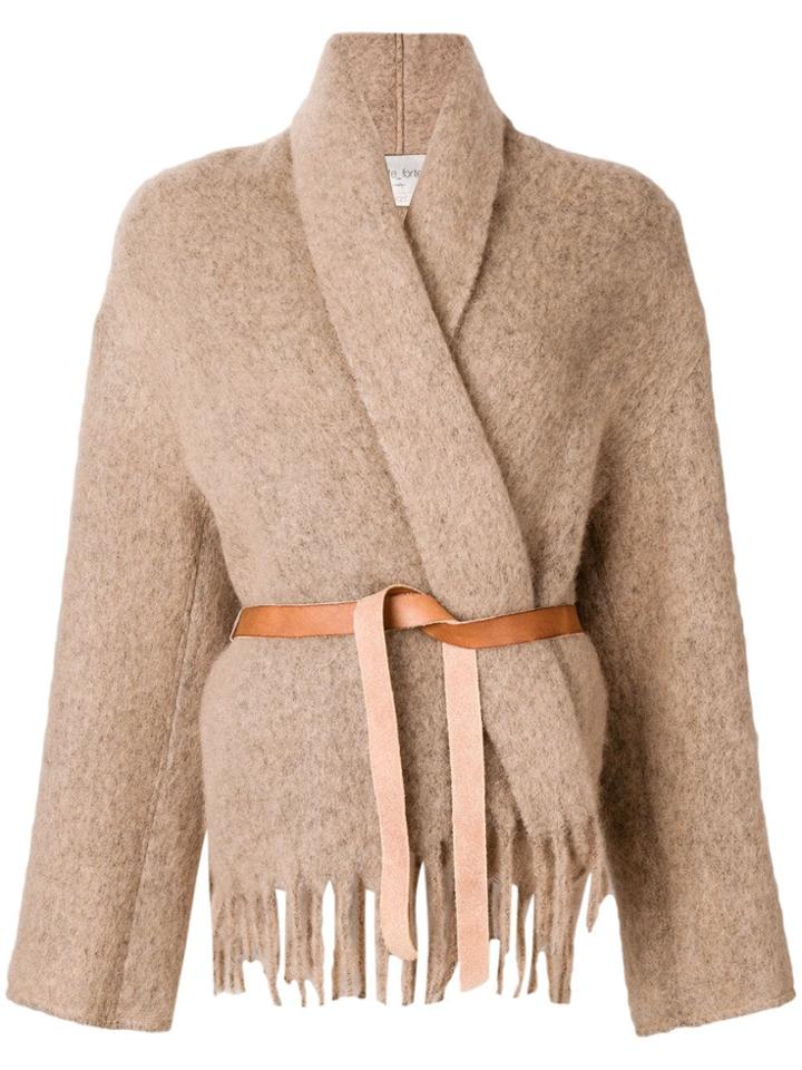 Forte Forte Wrap Cardigan - Neutrals