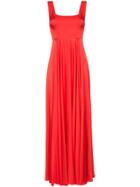 Solace London Naie Satin Maxi-dress - Red