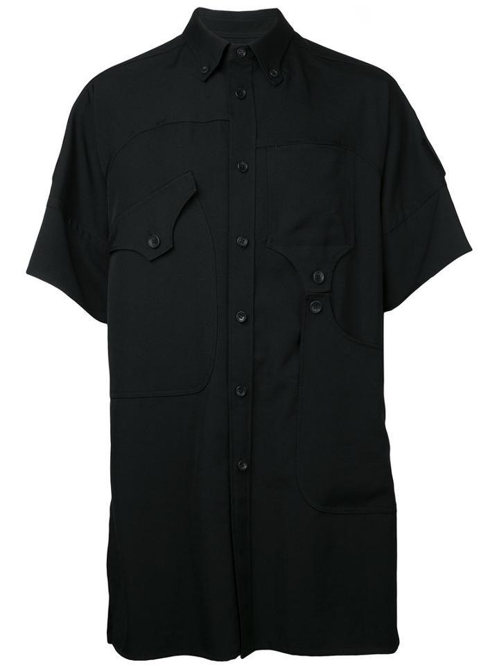 Yohji Yamamoto - Classic Shirt - Men - Wool - 3, Black, Wool