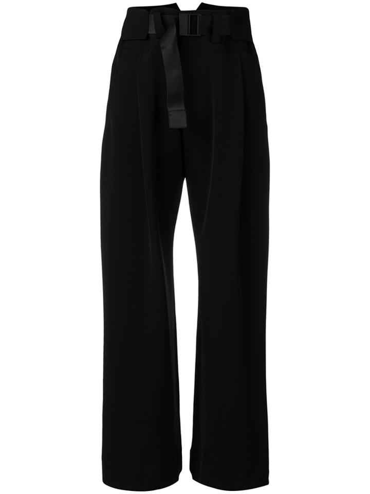 Issey Miyake Men Palazzo Trousers - Black