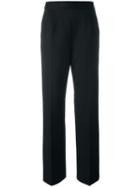 Paule Ka Straight Leg Tailored Trousers, Women's, Size: 40, Black, Virgin Wool/cupro/triacetate/polyester