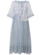 Molly Goddard Rebecca Dress - Blue