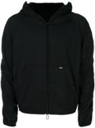 Emporio Armani Hooded Cropped Jacket - Black