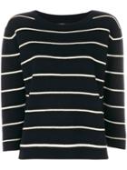 Chinti & Parker Striped Jumper - Blue