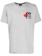 Ps Paul Smith Love Ps Print T-shirt - Grey