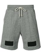 John Elliott - Basic Panelled Shorts - Men - Cotton/polyester - L, Grey, Cotton/polyester