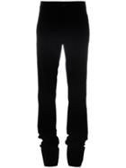 Société Anonyme Superlong Corduroy Trousers, Women's, Size: 44, Black, Cotton/spandex/elastane