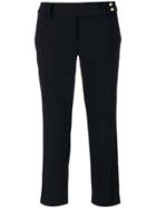 Michael Michael Kors Tailored Cropped Trousers - Black