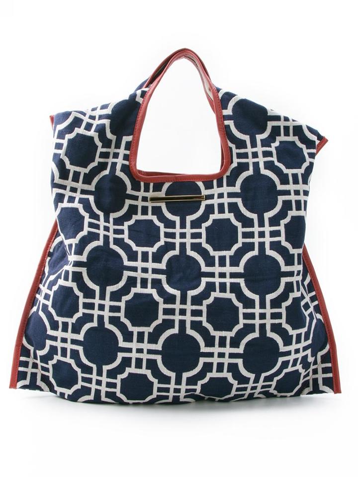 Xaa Jacquard Effect Tote Bag, Women's, Blue