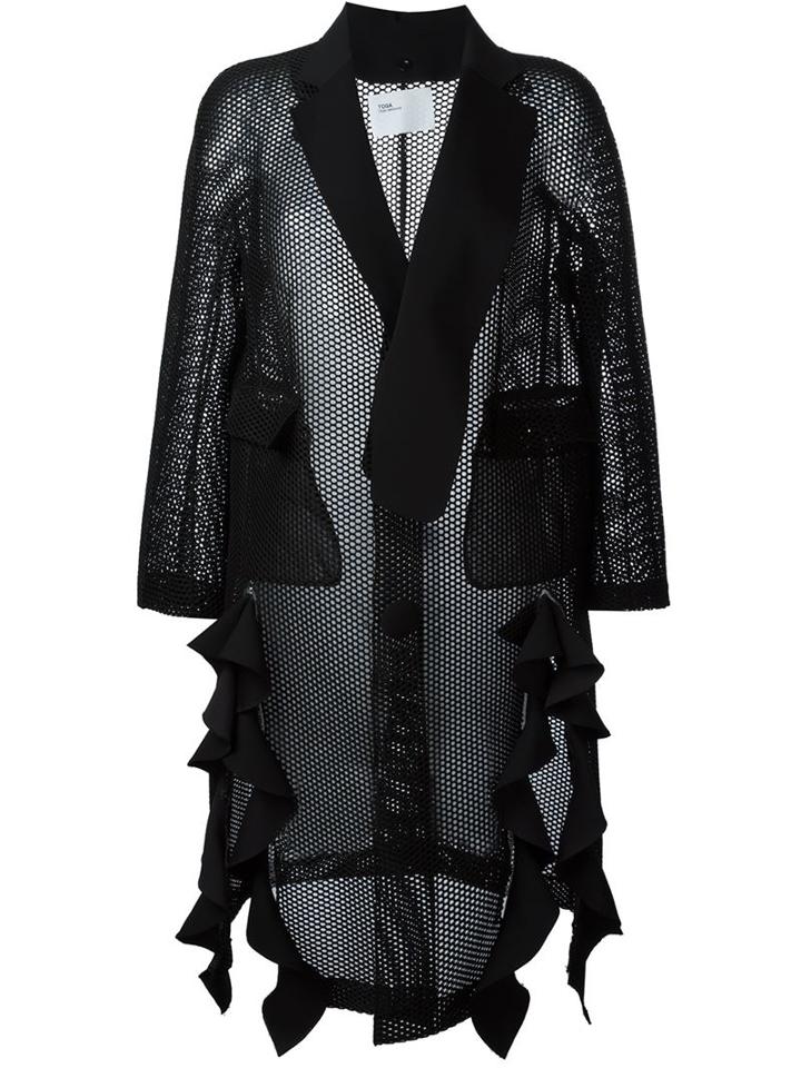 Toga Net Mesh Oversize Coat