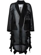 Toga Net Mesh Oversize Coat