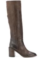 Marsèll Knee Length Heeled Boots - Brown