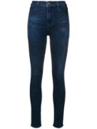 J Brand High-rise Skinny Jeans - Blue