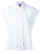 I'm Isola Marras Frill Placket Shirt - White