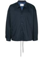Monkey Time Plain Shirt Jacket - Blue