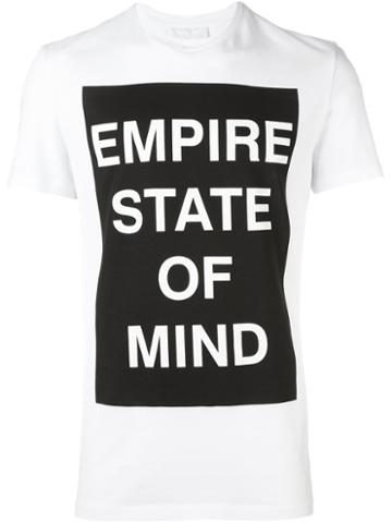 Neil Barrett Empire State Of Mind Print T-shirt