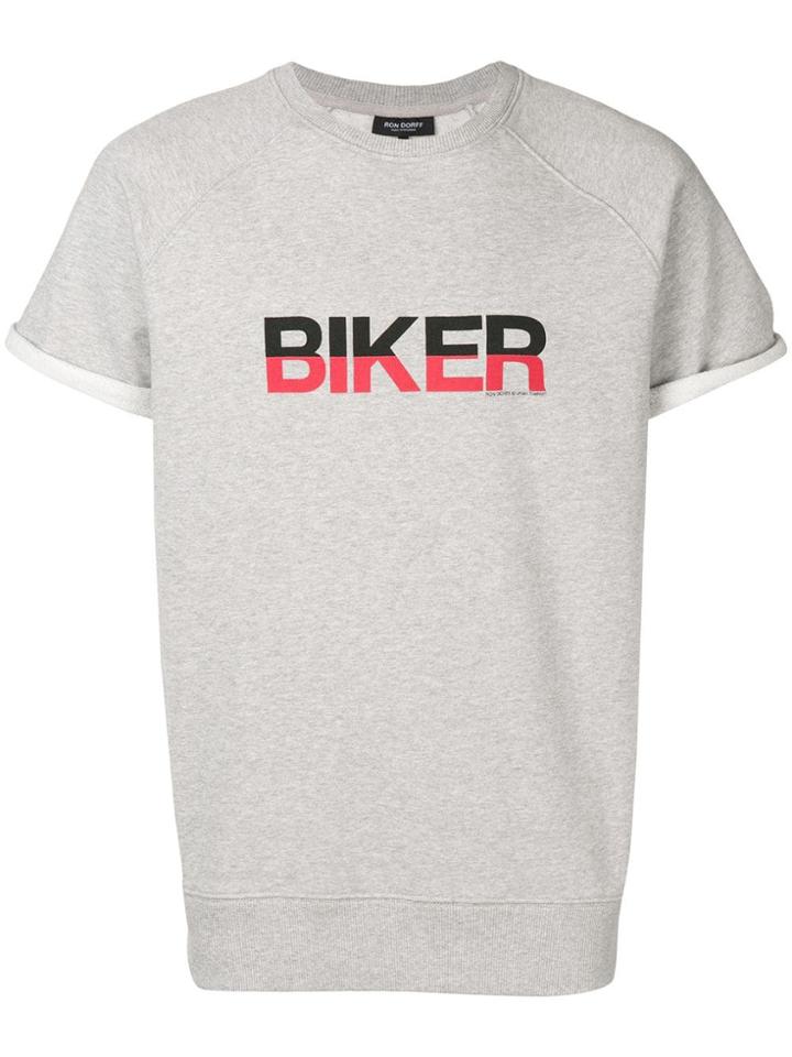 Ron Dorff Biker T-shirt - Grey