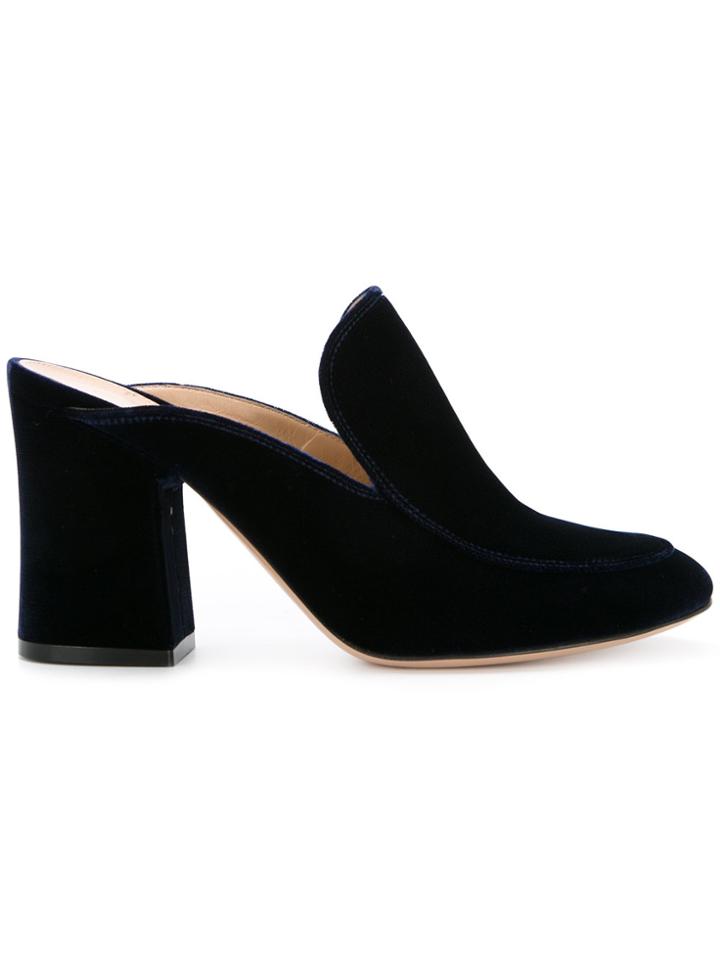 Gianvito Rossi Marcel Mules - Blue
