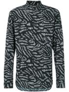 Just Cavalli Patterned Shirt - Black