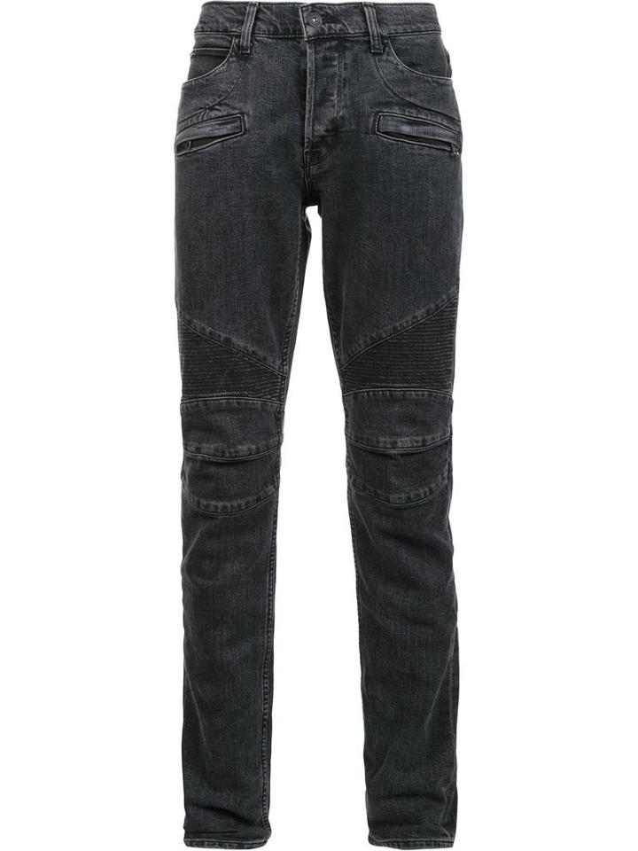 Hudson 'blinder Biker Rogue Cadet' Jeans, Men's, Size: 32, Black, Cotton