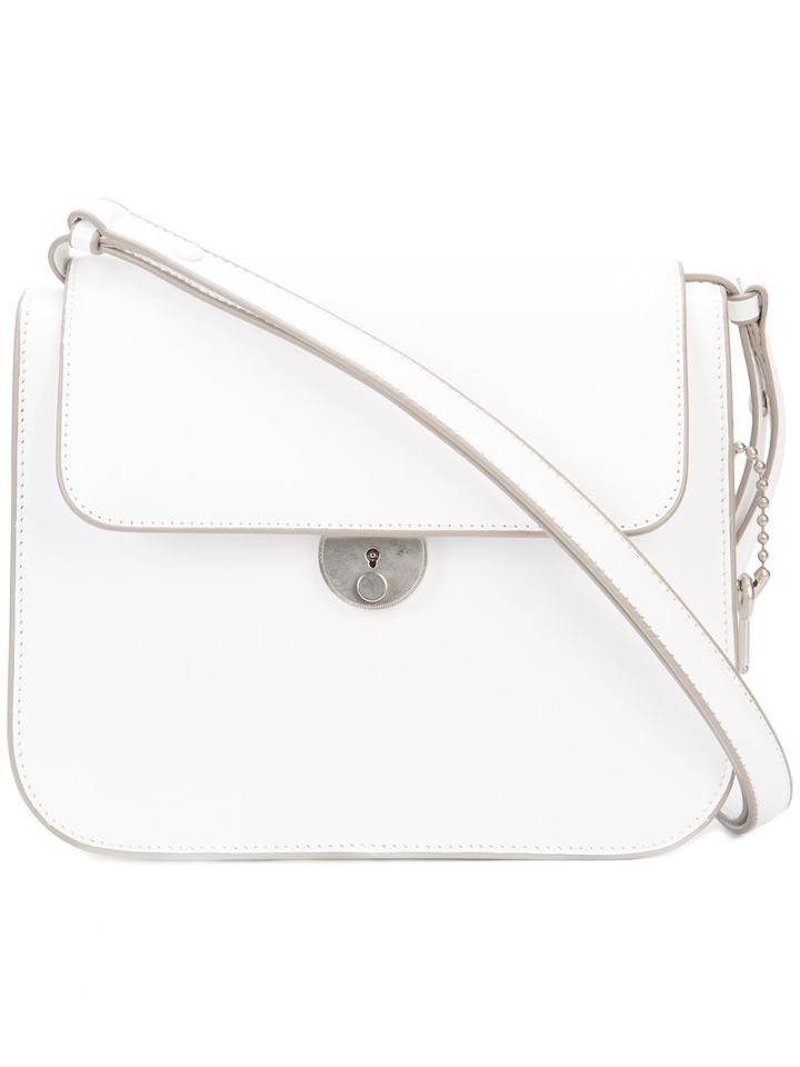 Maison Margiela Structured Shoulder Bag, Women's, White, Leather